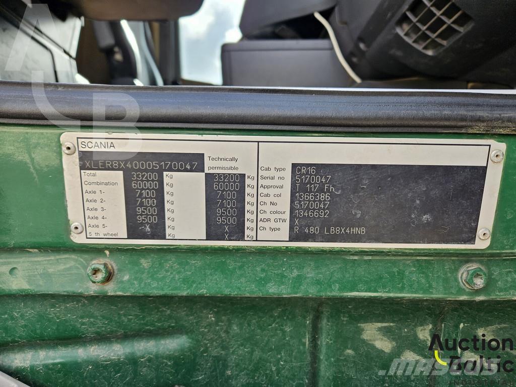 Scania R 480 Camiões basculantes