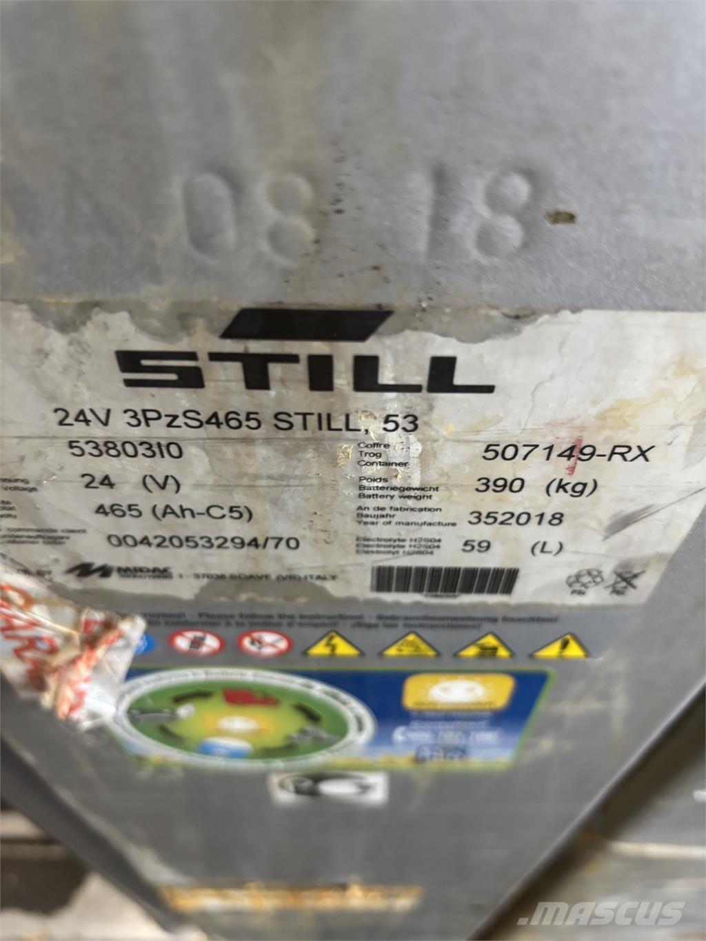 Still OPX 20 Preparadoras de encomendas de baixa elevação