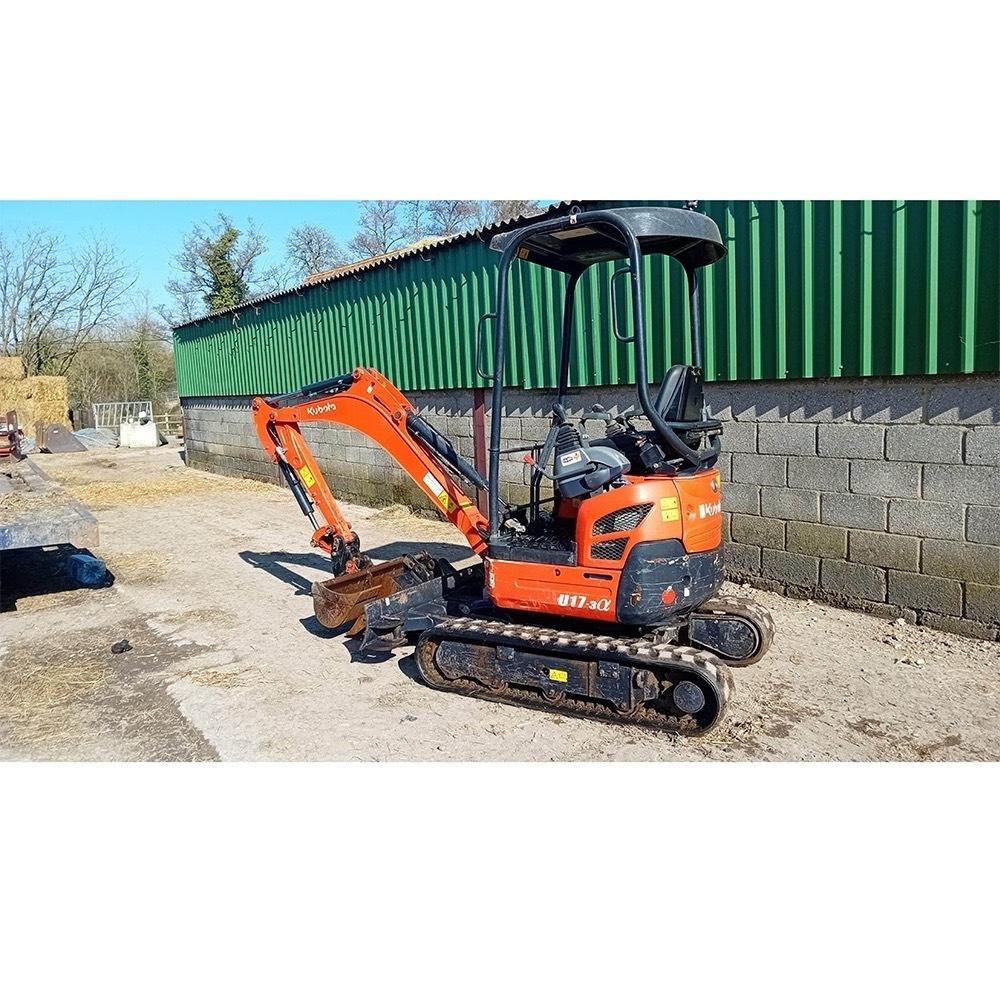 Kubota U17-3a Mini Escavadoras <7t