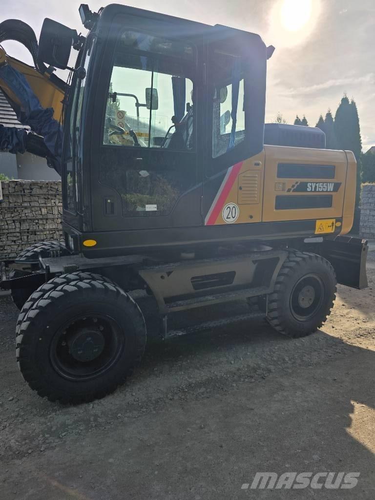 Sany SY 155 W Escavadoras de rodas