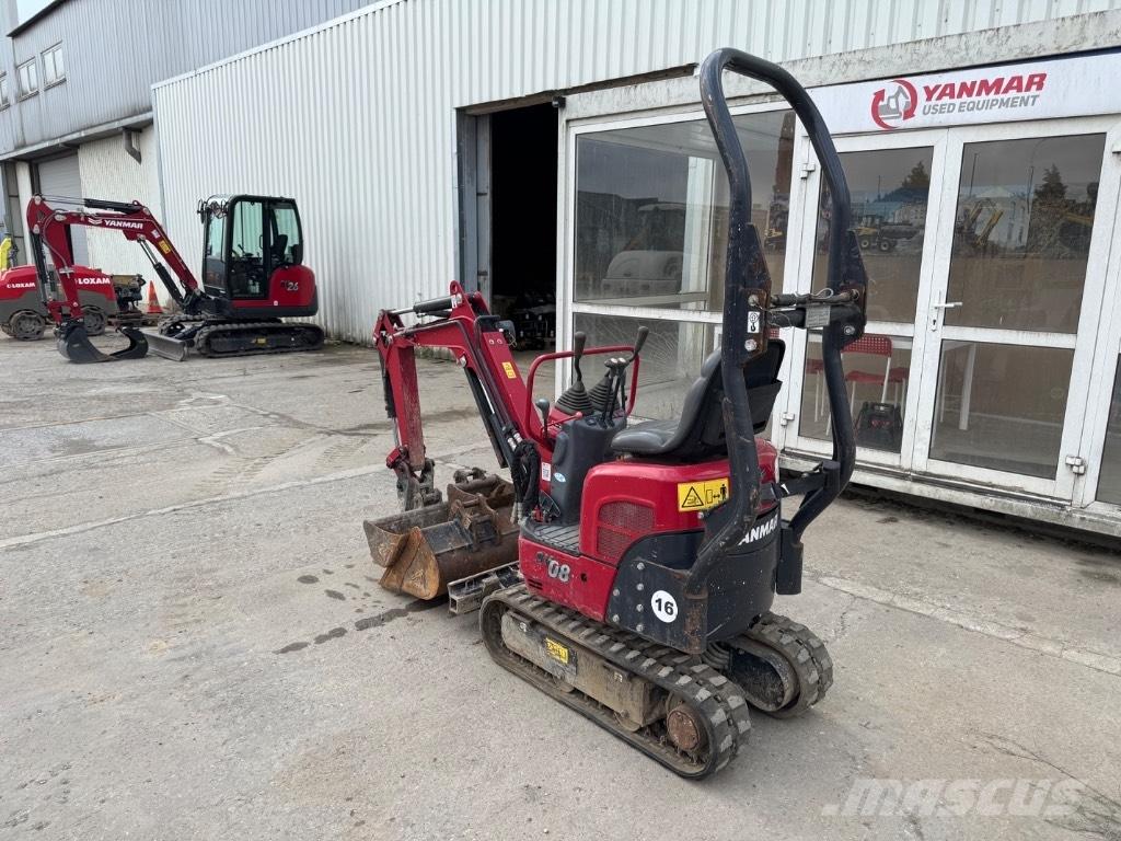 Yanmar SV08 (1D477) Mini Escavadoras <7t