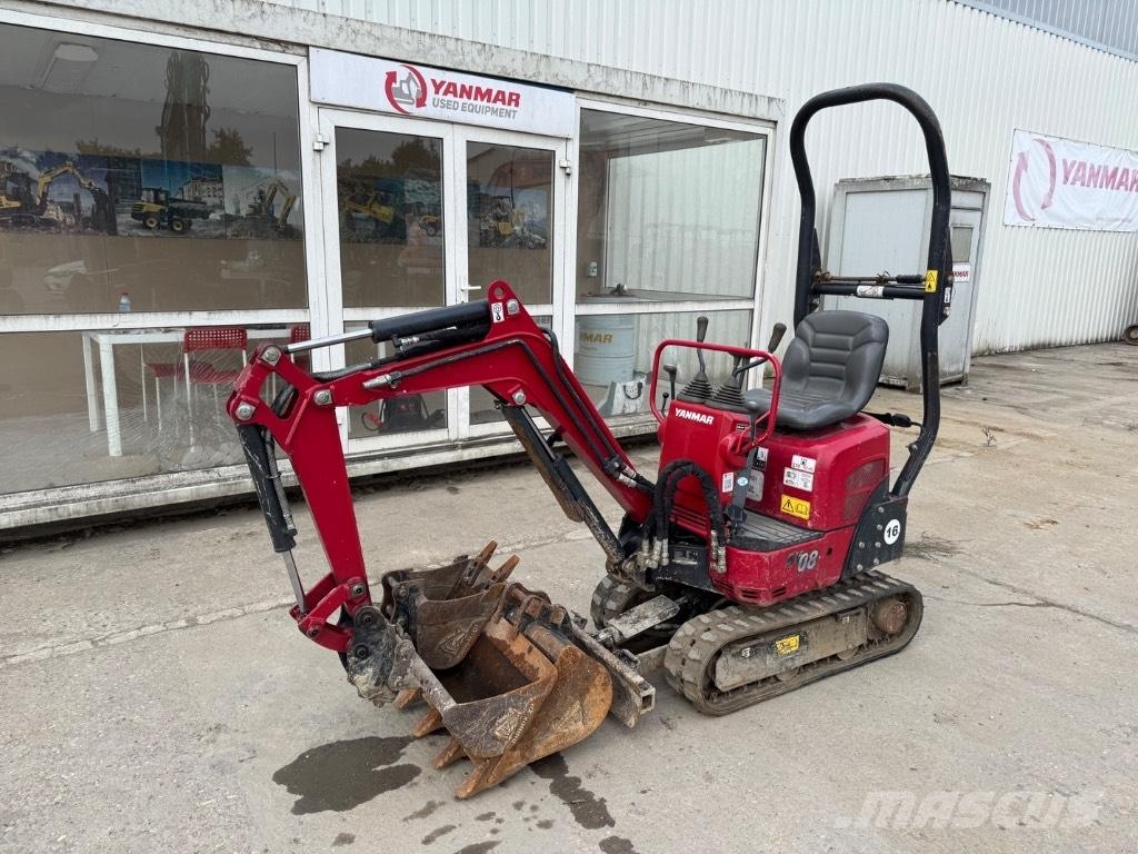 Yanmar SV08 (1D477) Mini Escavadoras <7t