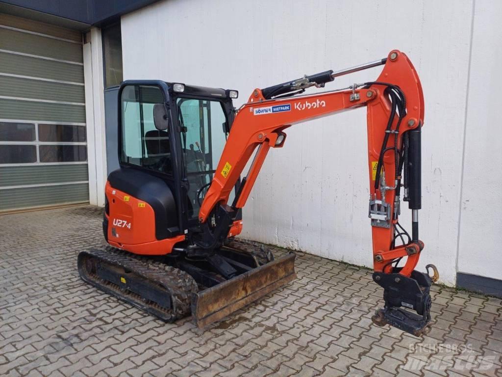 Kubota U 27-4 Mini Escavadoras <7t