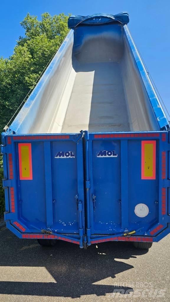 MOL KO225 Steel / Alu Semi Reboques Basculantes