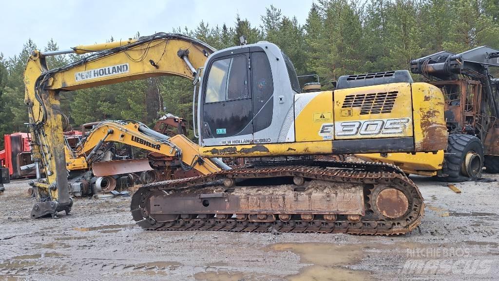 New Holland E 305 Escavadoras de rastos