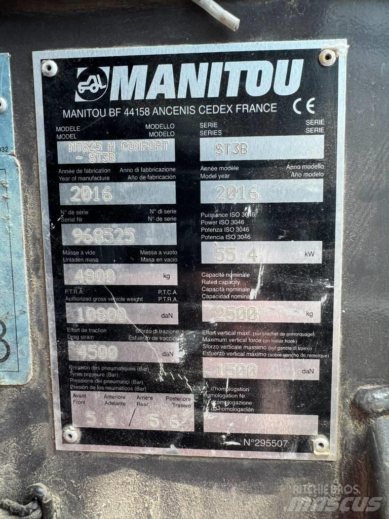 Manitou MT 625 H Manipuladores telescópicos