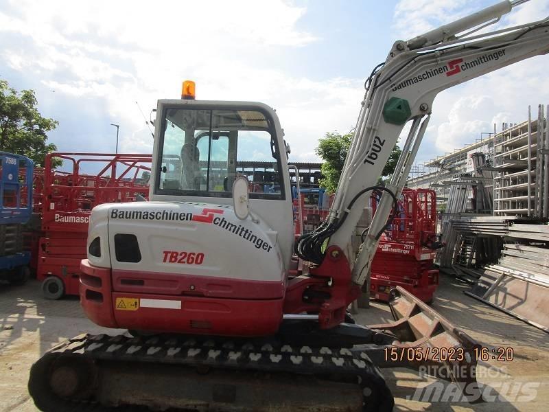 Takeuchi TB260 Mini Escavadoras <7t