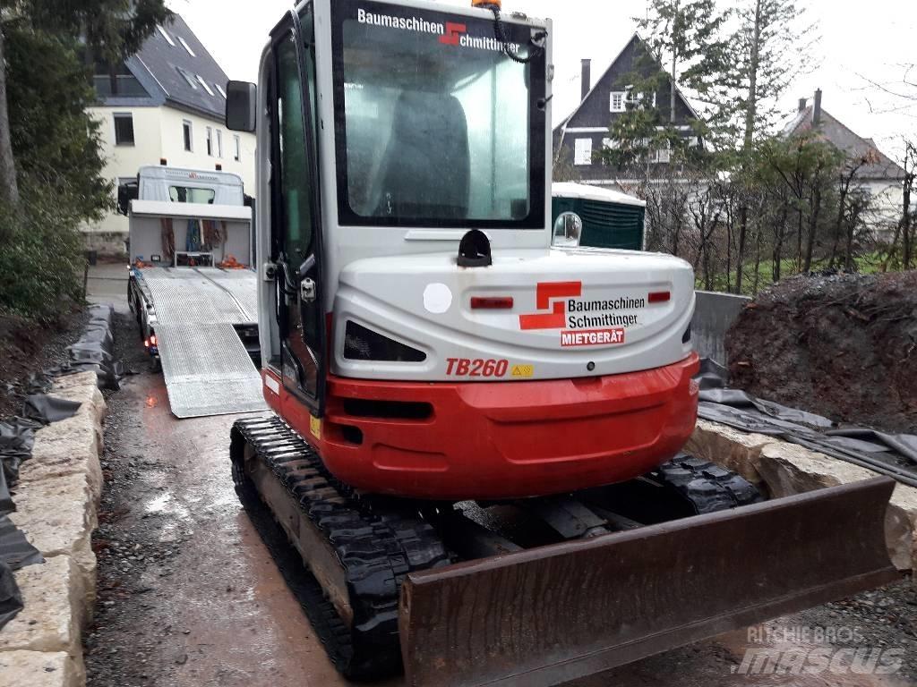 Takeuchi TB260 Mini Escavadoras <7t