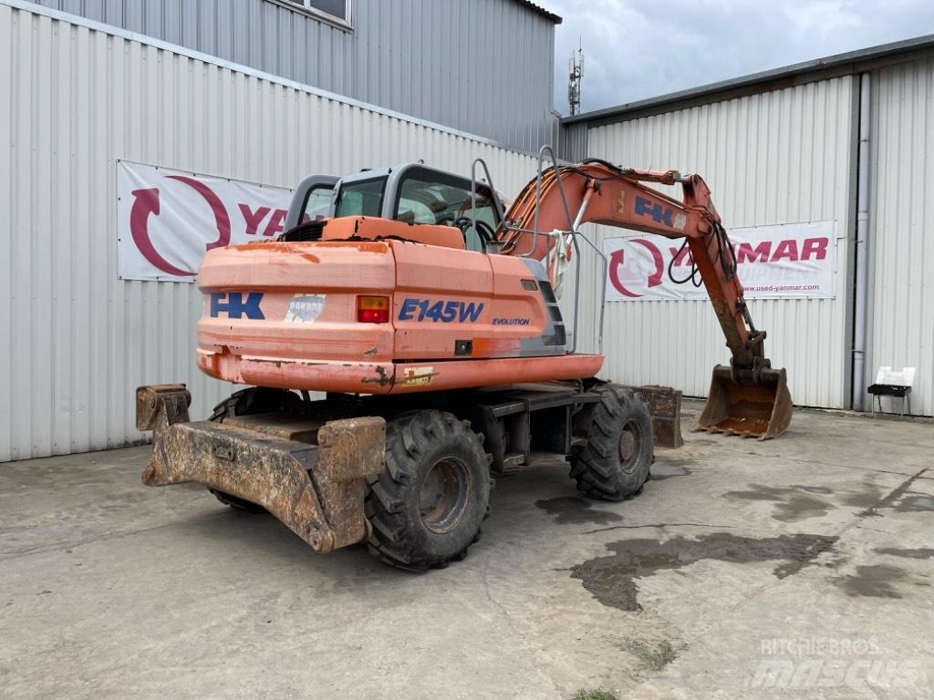 Kobelco E145W Escavadoras de rodas