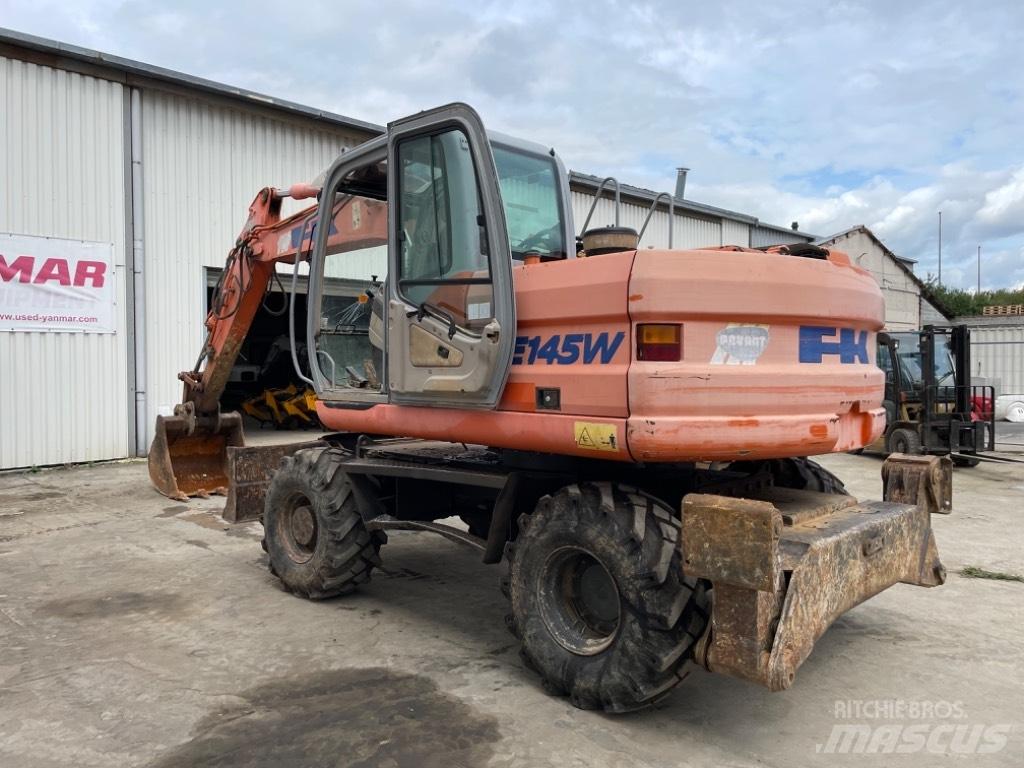 Kobelco E145W Escavadoras de rodas