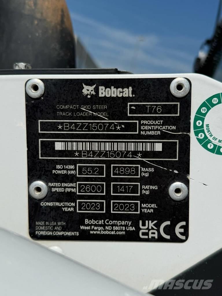Bobcat T 76 Pás Carregadoras de rastos