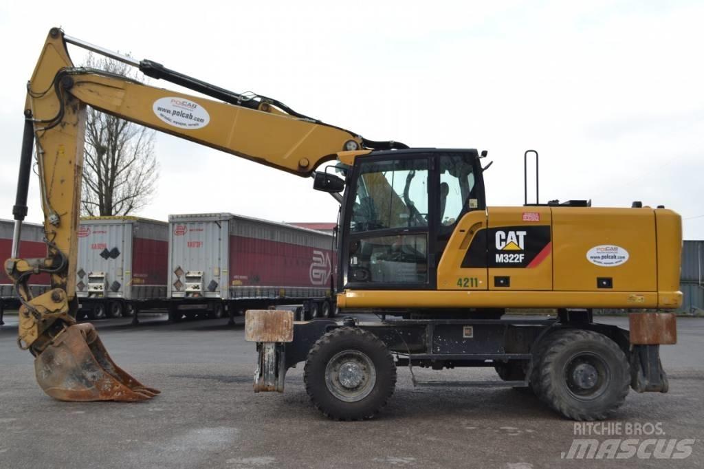 CAT M 322F Escavadoras de rodas