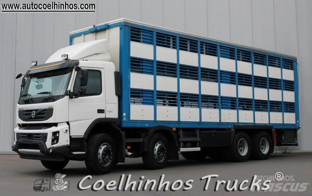Volvo FMX 420 Camiões de transporte de animais