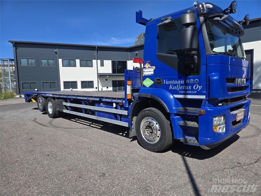 Iveco Stralis 26.420 Camiões estrado/caixa aberta