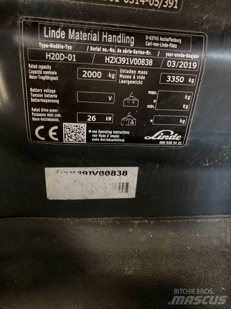 Linde H20D/391 Empilhadores Diesel