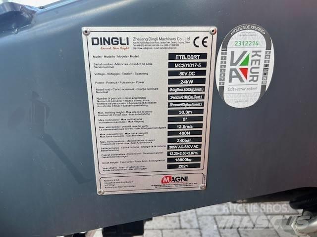Magni ETBJ 30 RT Elevadores braços Telescópicos