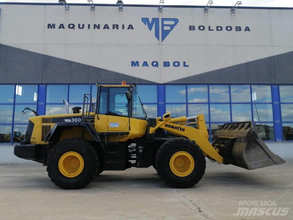 Komatsu WA 380-6 Pás carregadoras de rodas
