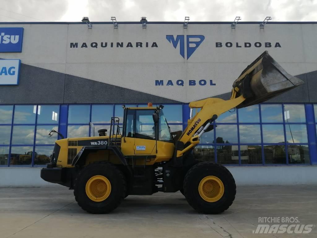 Komatsu WA 380-6 Pás carregadoras de rodas