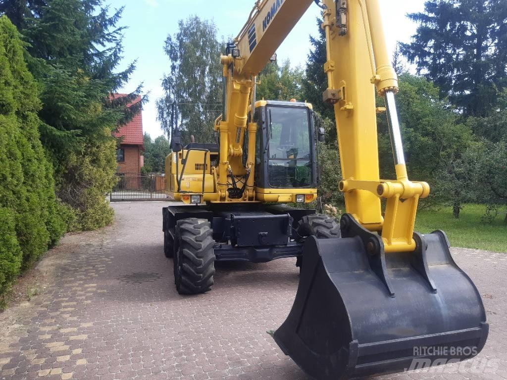 Komatsu PW 130-7 Escavadoras de rodas
