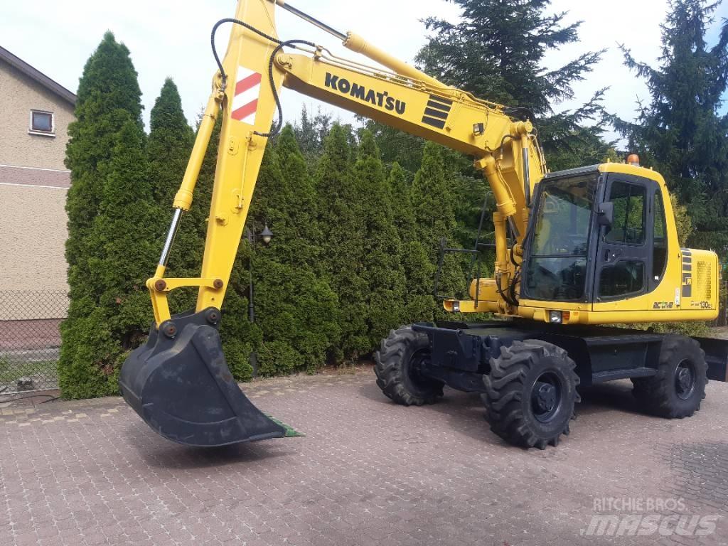Komatsu PW 130-7 Escavadoras de rodas
