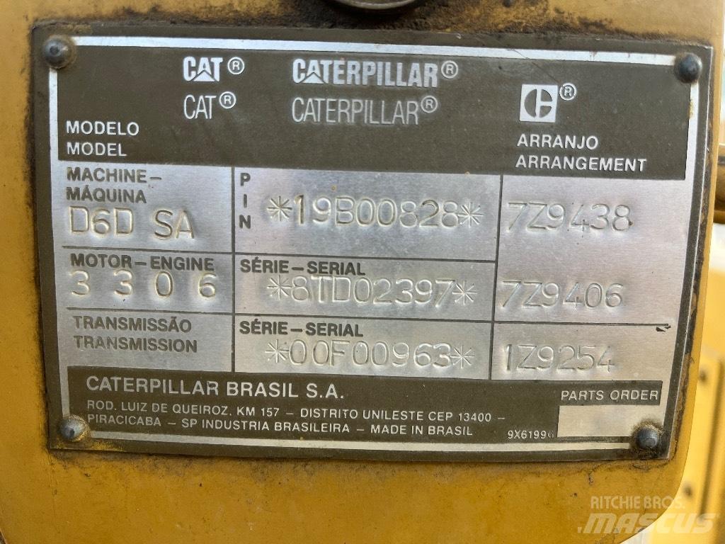 CAT D 6 Tratores Agrícolas usados