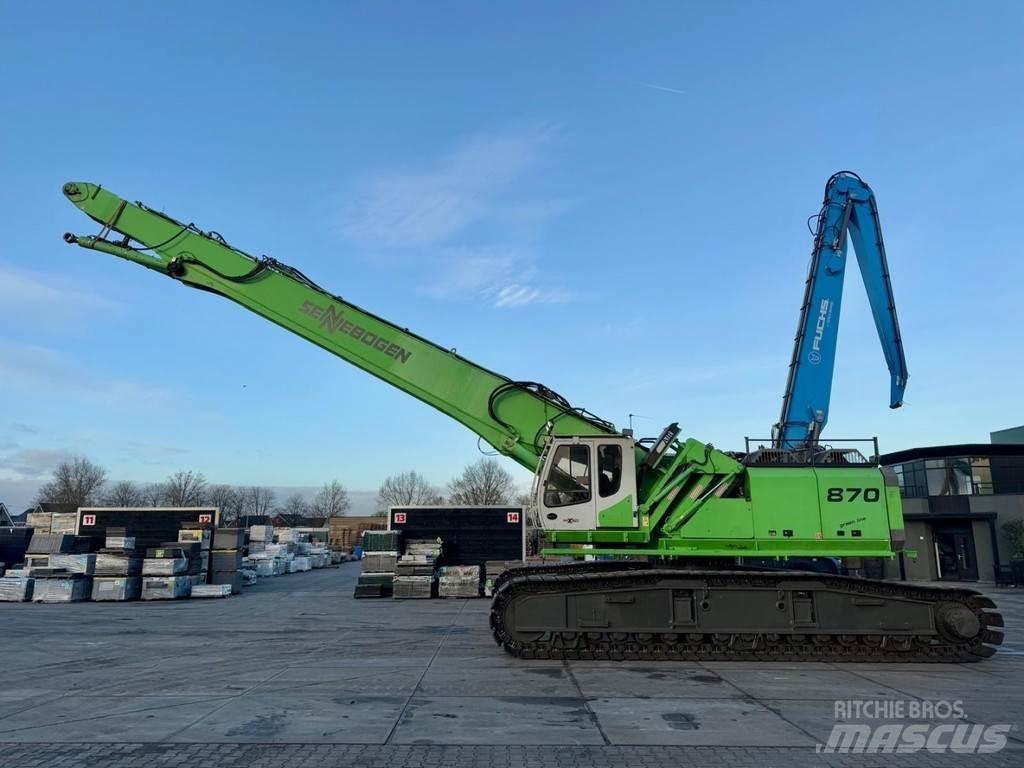 Sennebogen 870R Manipuladores de resíduos / indústria