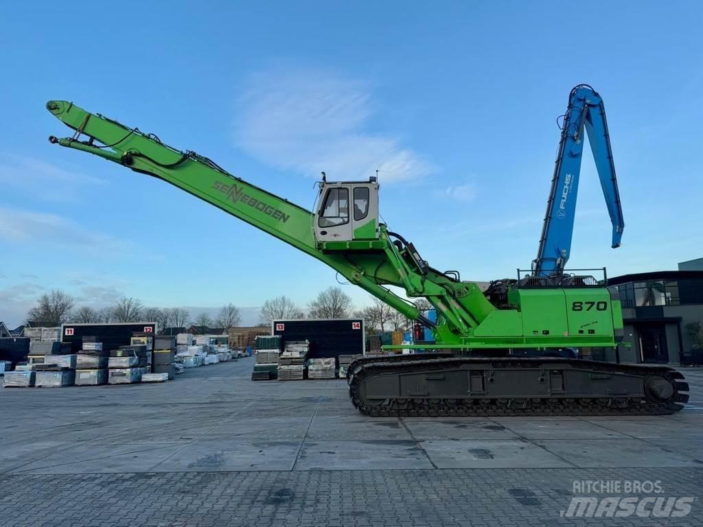 Sennebogen 870R Manipuladores de resíduos / indústria