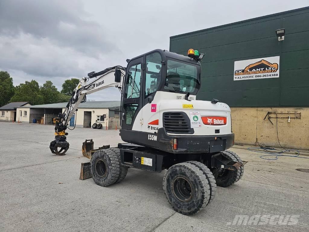 Bobcat E 55 W Escavadoras de rodas
