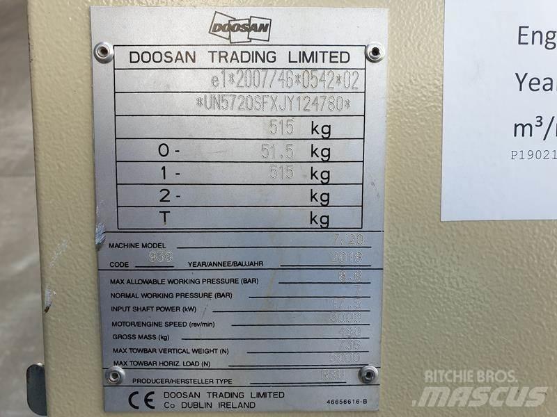 Doosan 7 / 20 Compressores