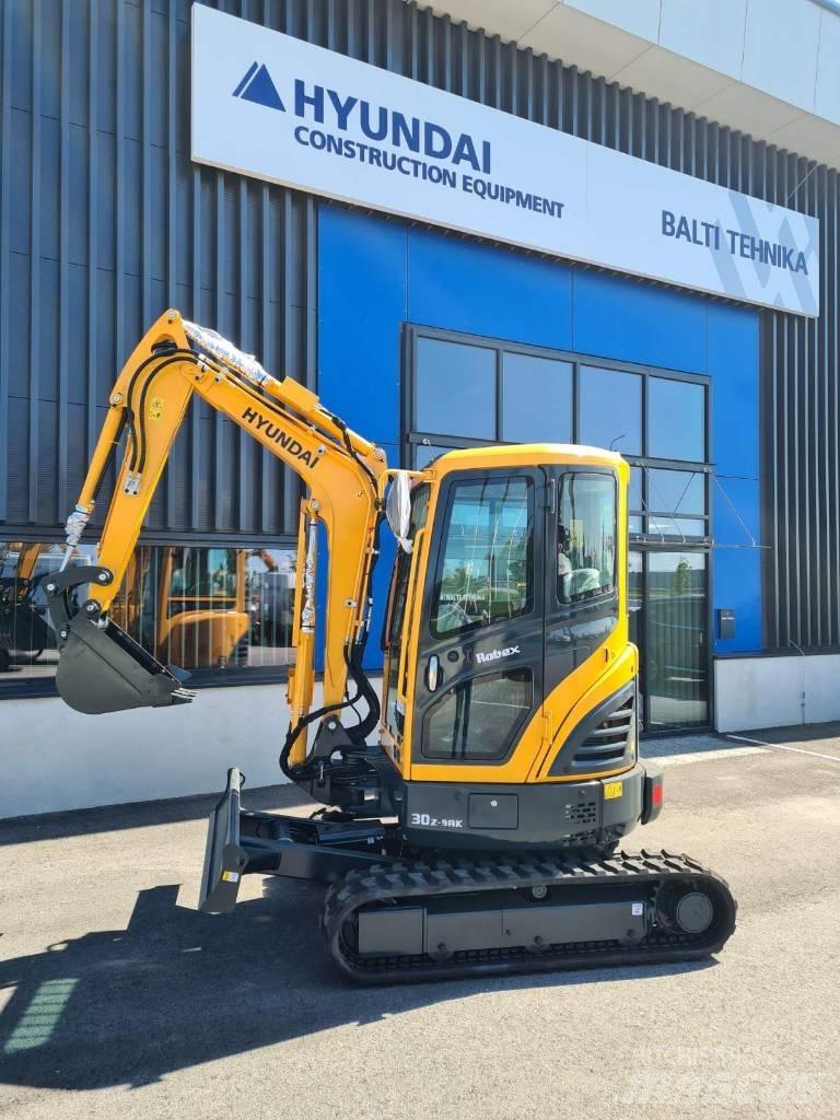 Hyundai R30Z-9AK Mini Escavadoras <7t