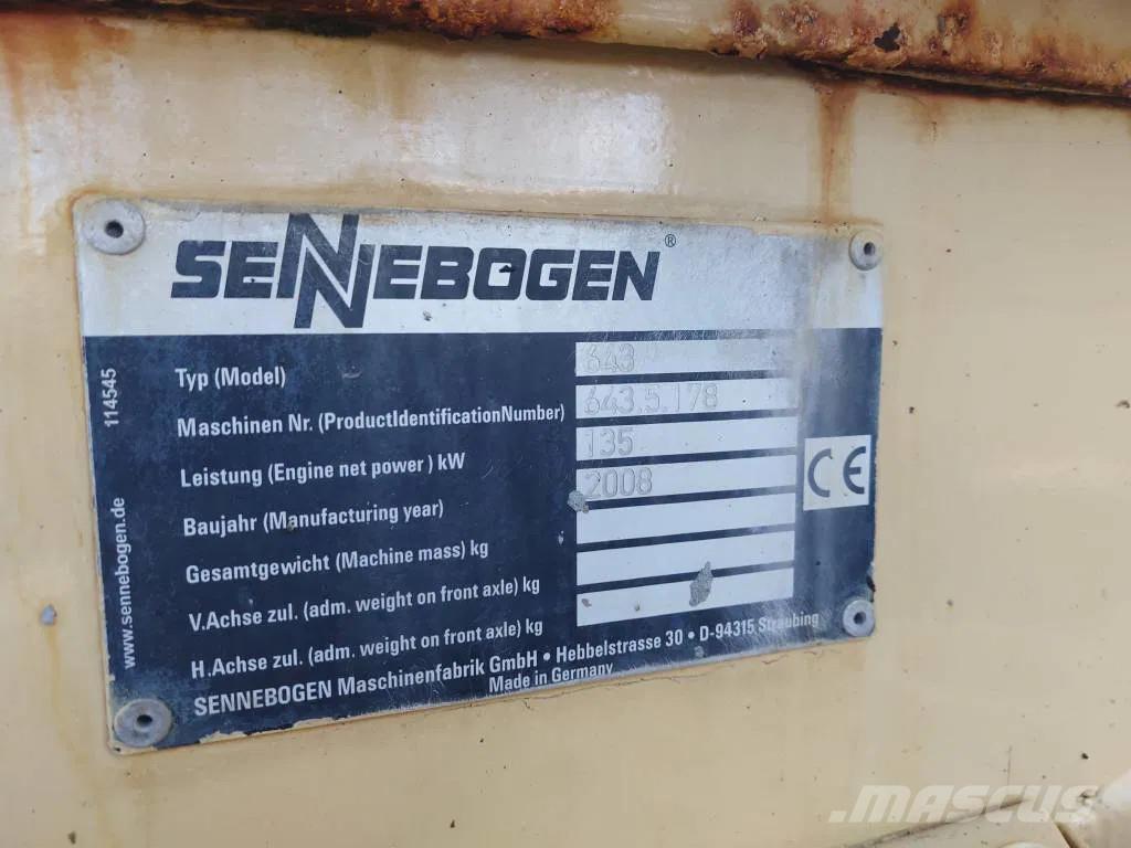 Sennebogen 643 R Gruas de rastos