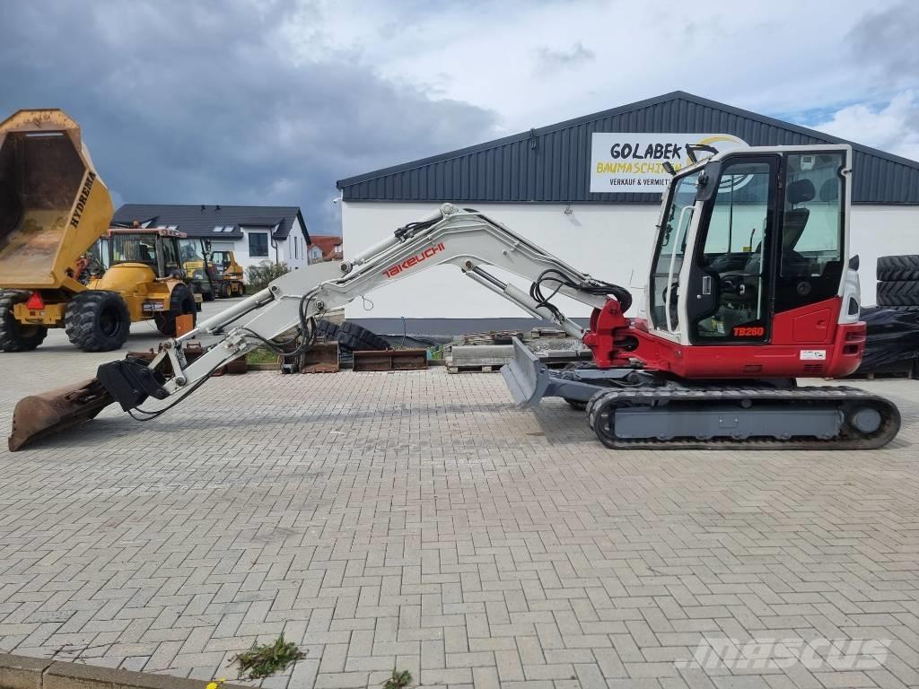 Takeuchi TB 260 Mini Escavadoras <7t