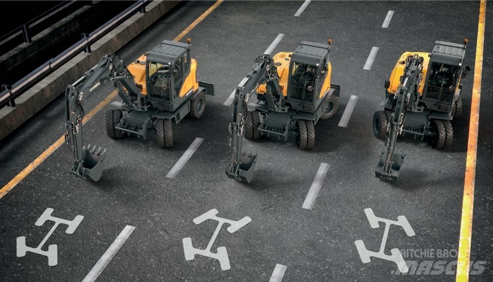 Hyundai HW 100 A Escavadoras de rodas