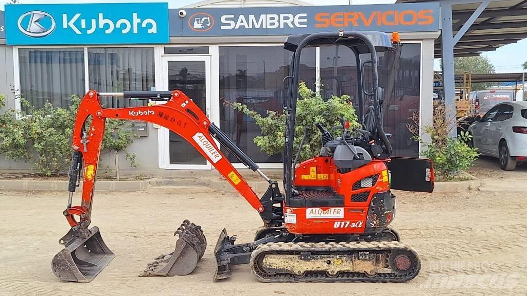 Kubota U 17-3a Mini Escavadoras <7t
