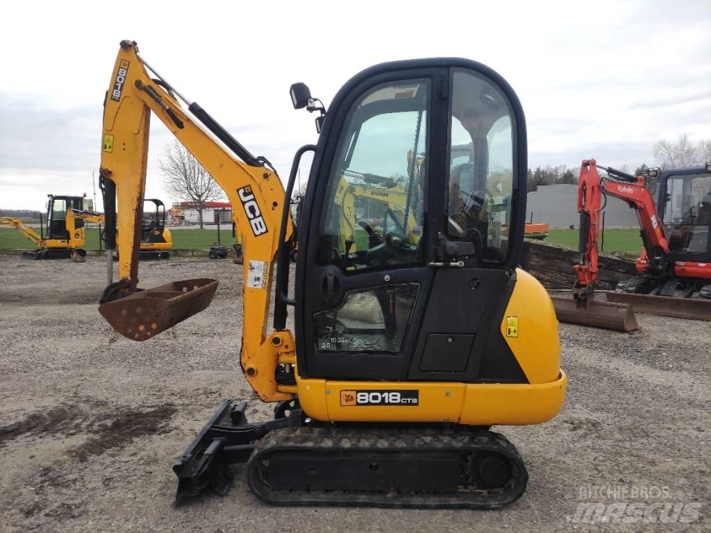 JCB 8018 CTS Mini Escavadoras <7t