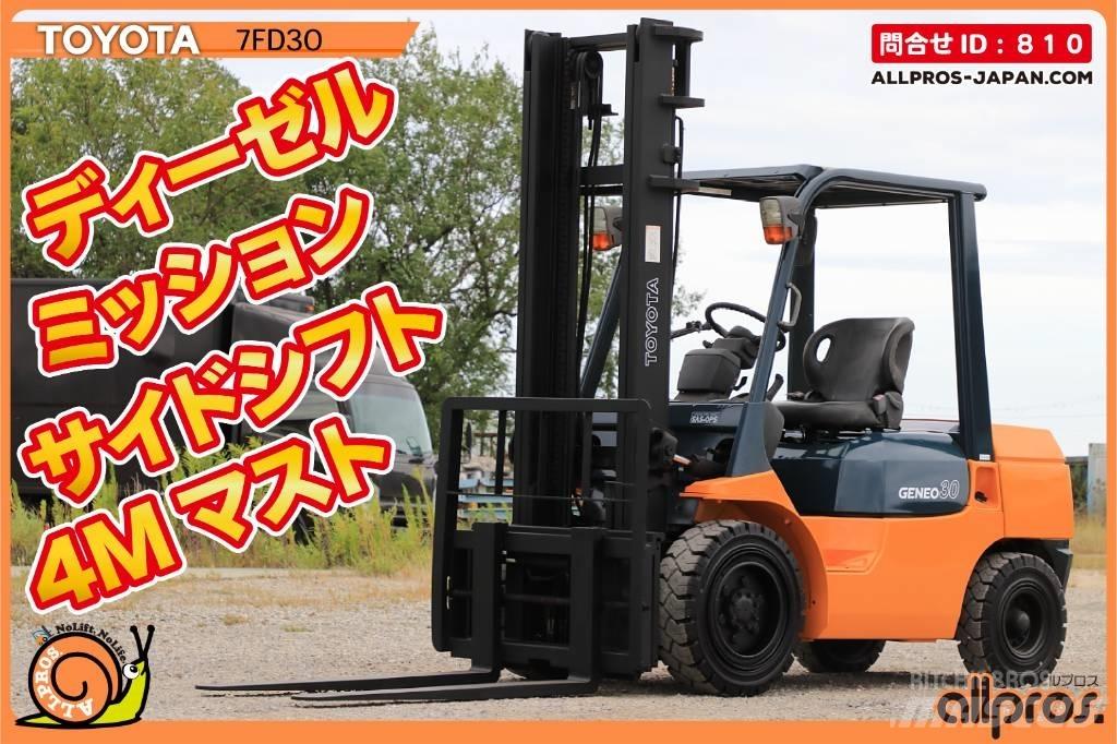 Toyota 7 FD 30 Empilhadores Diesel