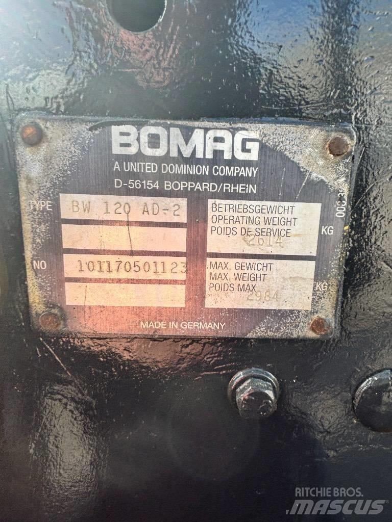 Bomag BW 120 AD-2 Cilindros Compactadores tandem
