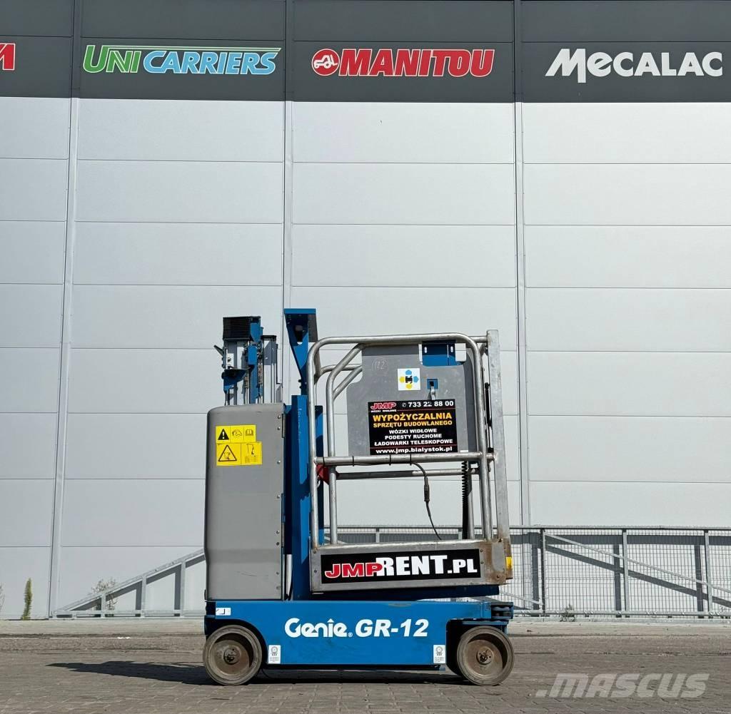 Genie GR 12 Plataformas de Mastro Vertical