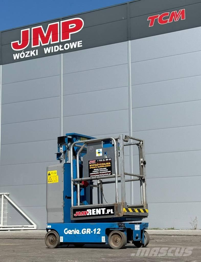 Genie GR 12 Plataformas de Mastro Vertical