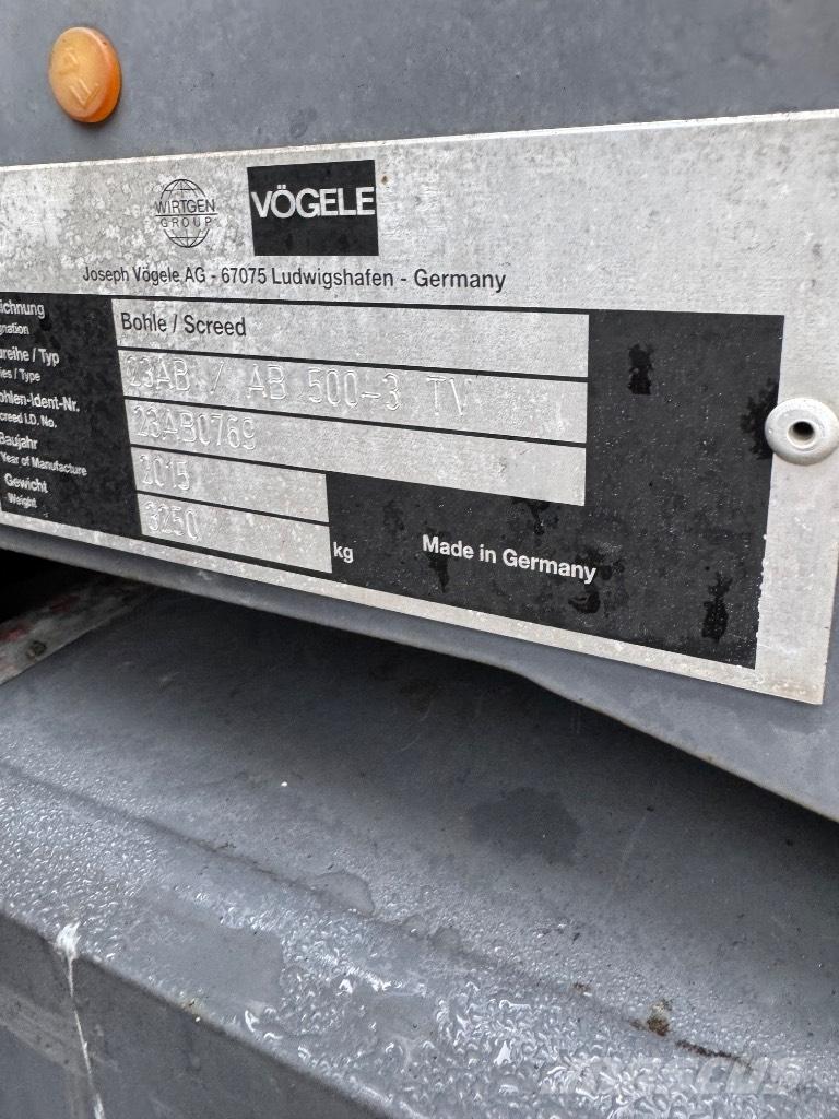 Vögele 1800-3 Pavimentadoras de asfalto