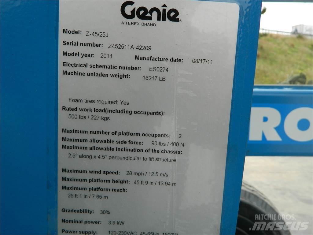 Genie Z45 25JDC Elevadores braços articulados