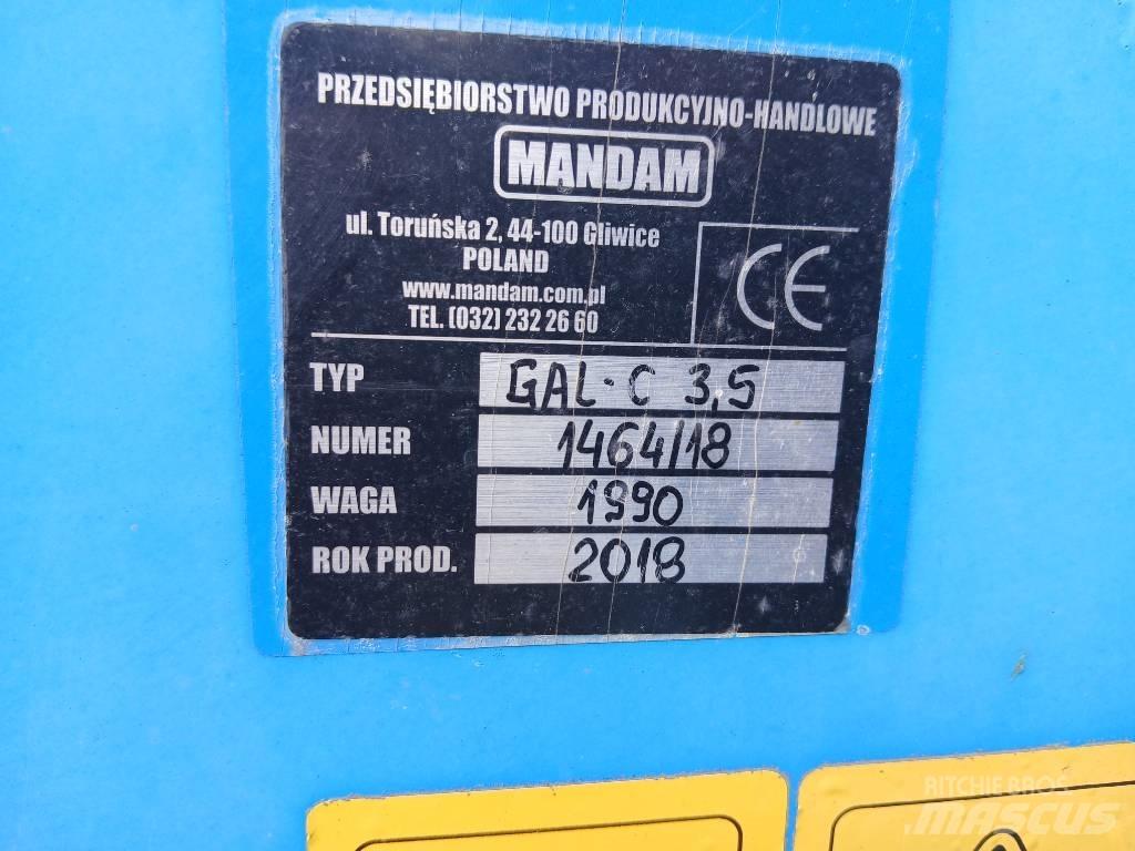 Mandam GAL C 3,5 Grade de discos