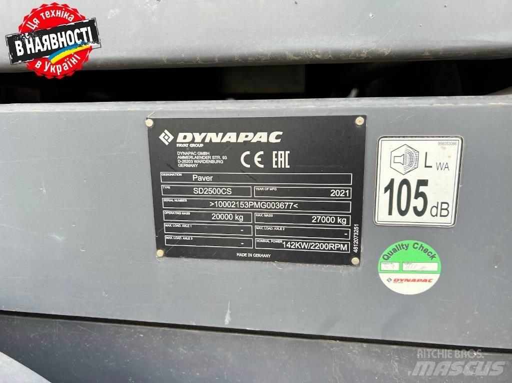 Dynapac SD2500CS Pavimentadoras de asfalto