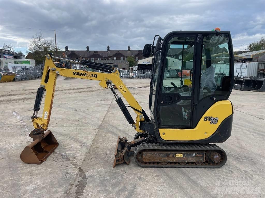 Yanmar SV 18 Mini Escavadoras <7t