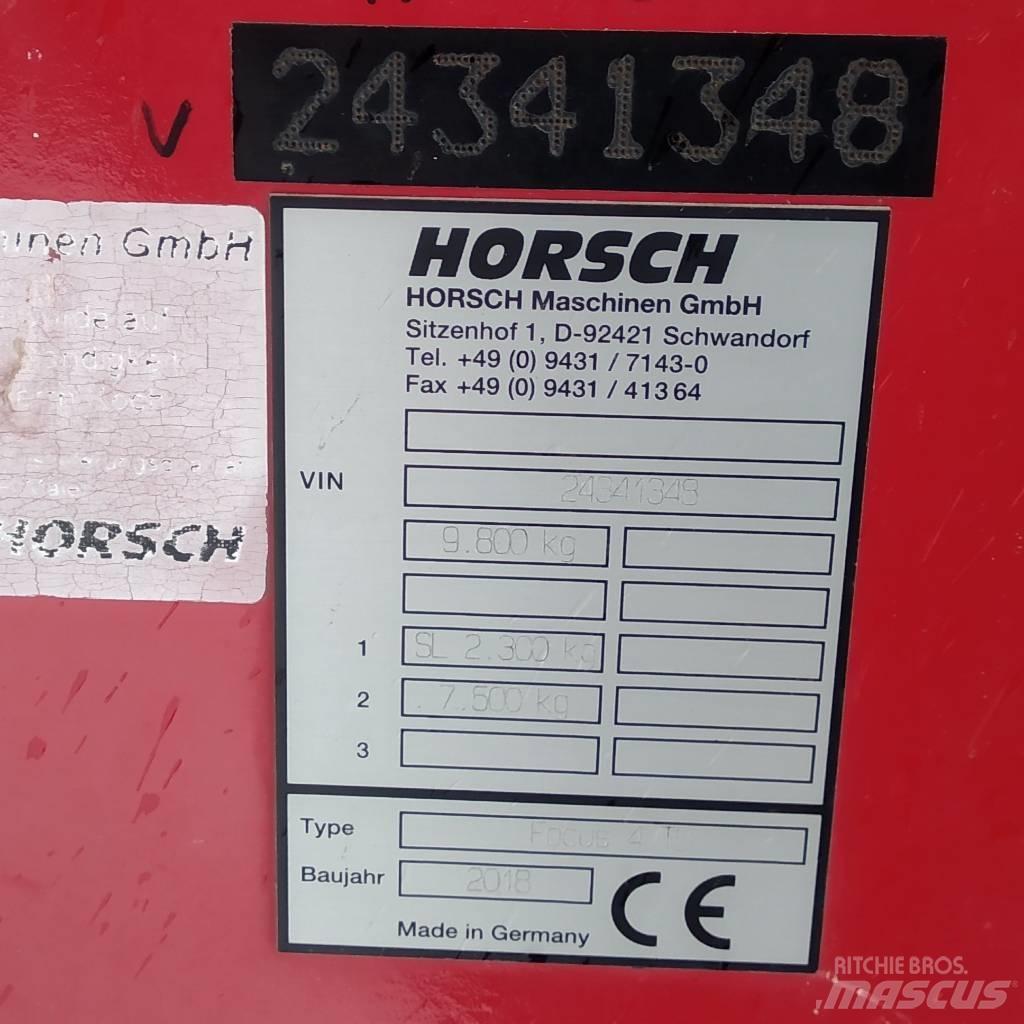Horsch Focus 4 TD Perfuradoras
