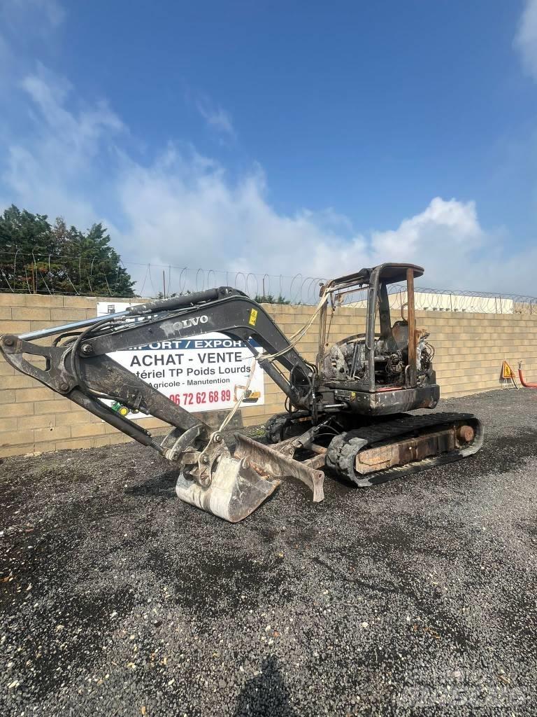 Volvo ECR 50 D Lanças e braços dippers