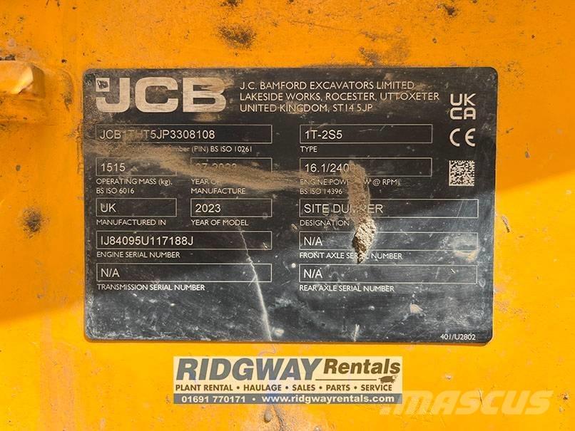 JCB 1T-2S5 Dumpers de obras