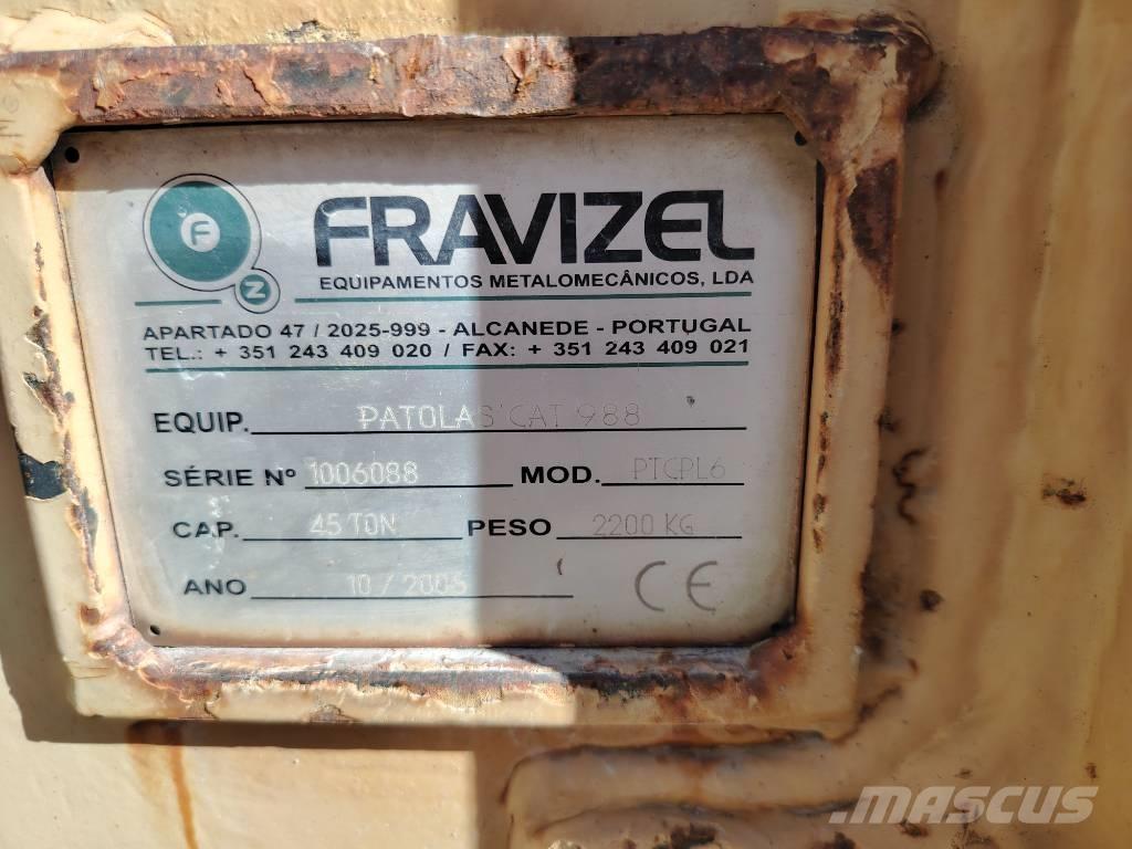 CAT 988 F Pás carregadoras de rodas