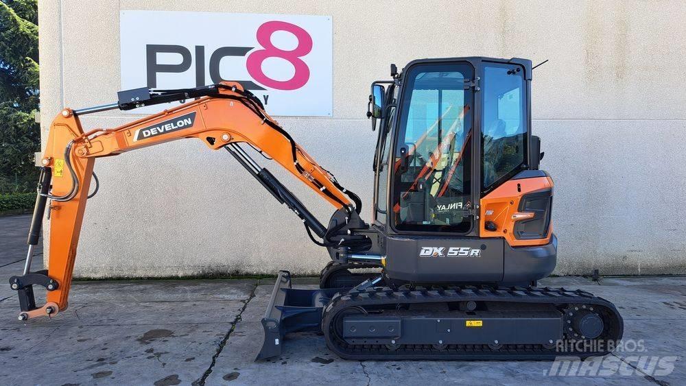 Develon DX 55 R-7 Mini Escavadoras <7t