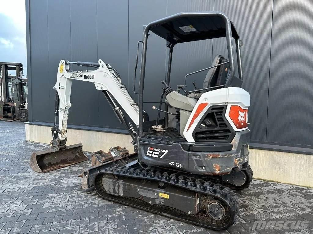 Bobcat E27 Mini Escavadoras <7t
